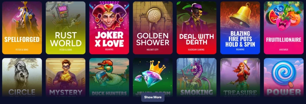Vegas Hero Casino affiliate landing preview